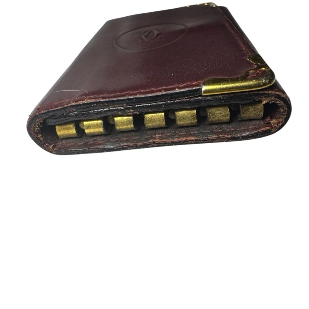 Cartier Must Leather Line 6 Key Holder/Case.
